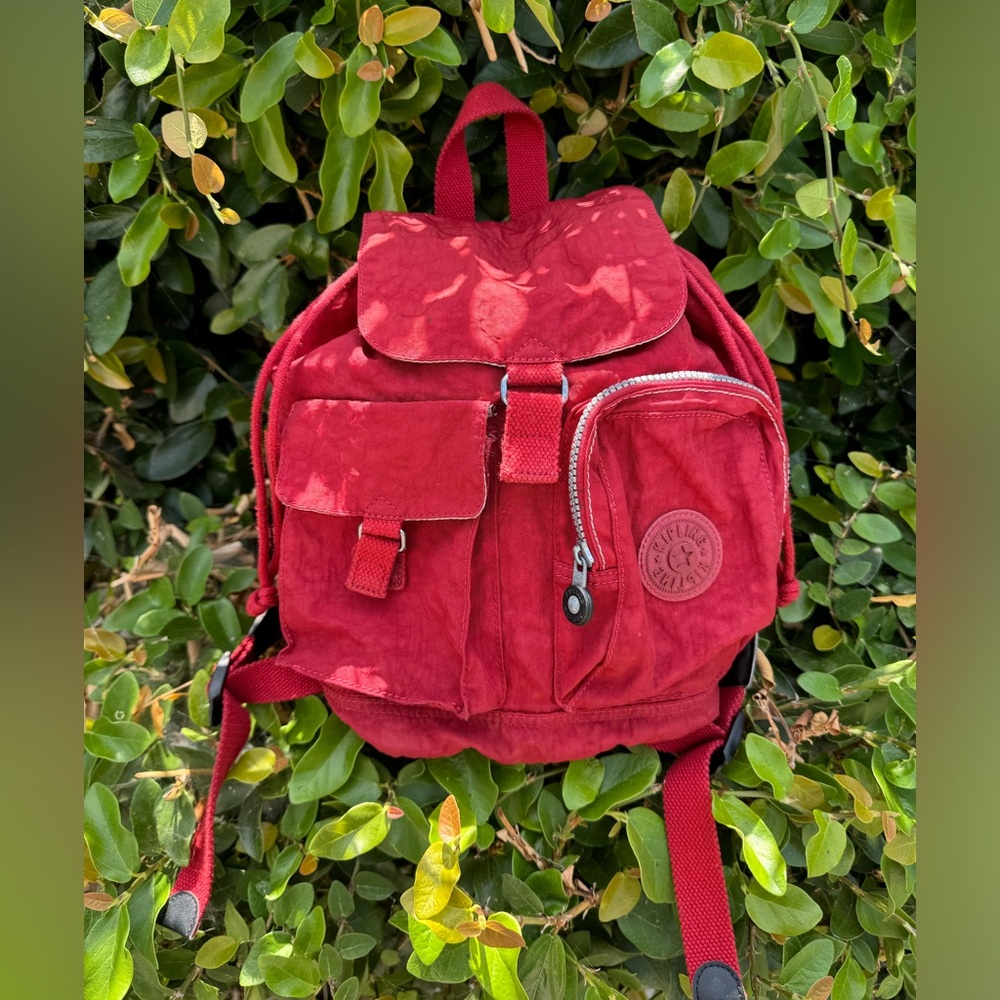 Kipling Lovebug Small Backpack Red - image 1